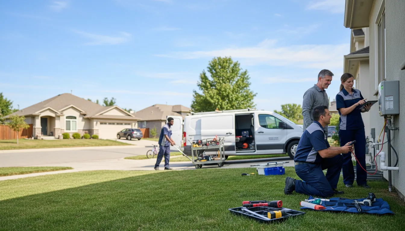 Tankless water heater service in Sugar Run, PA